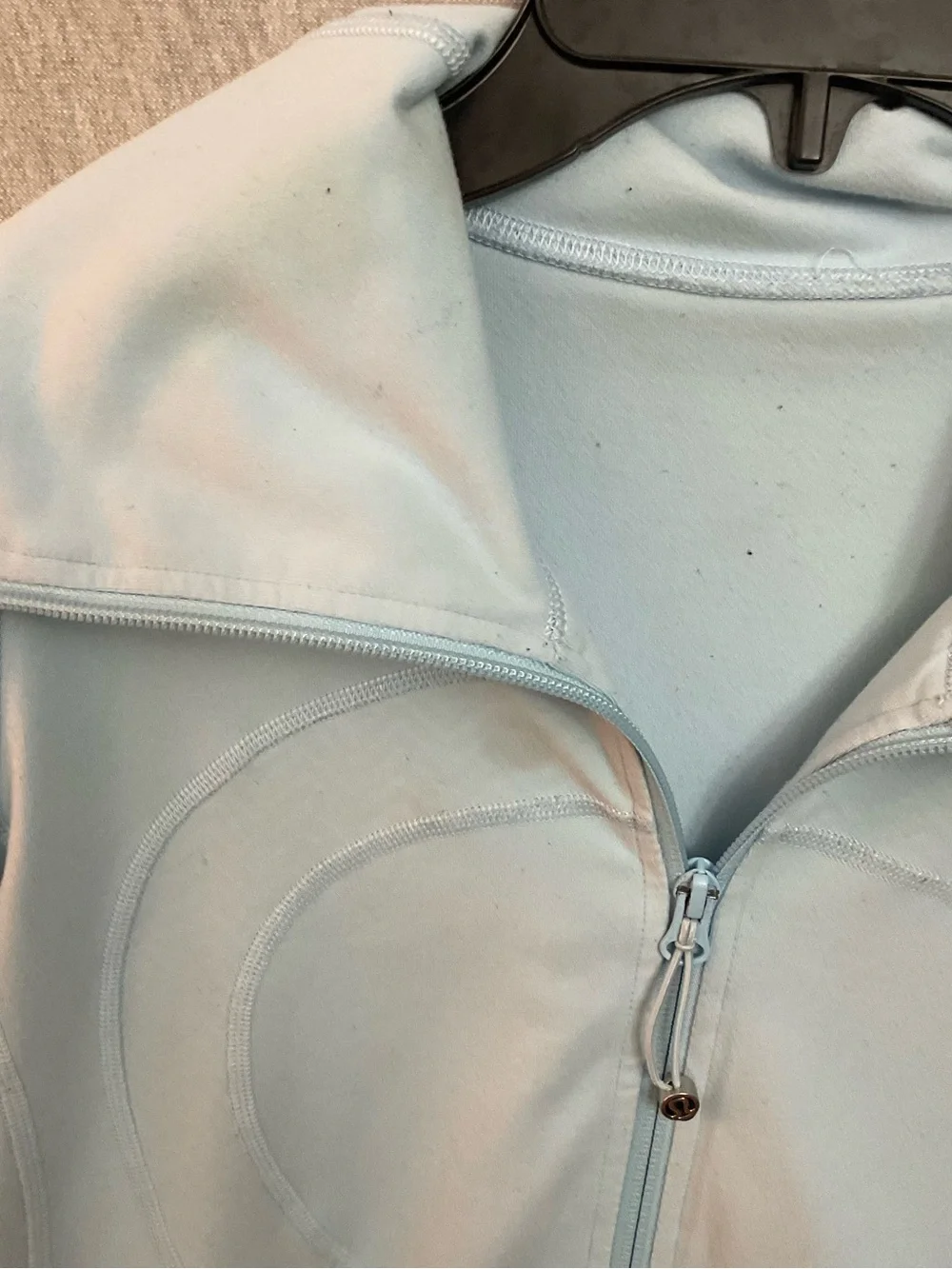 Lululemon Light Blue Women's Zip-Front Jacket